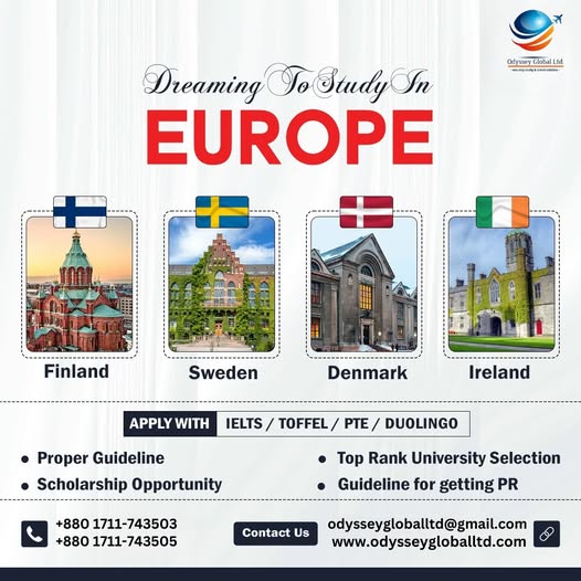 Ready to study in Europe